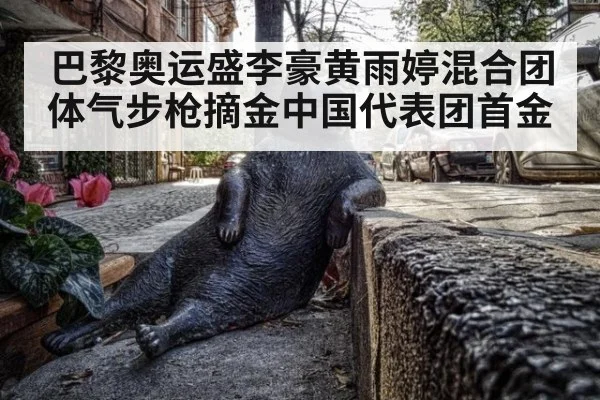 巴黎奥运盛李豪黄雨婷混合团体气步枪摘金中国代表团首金